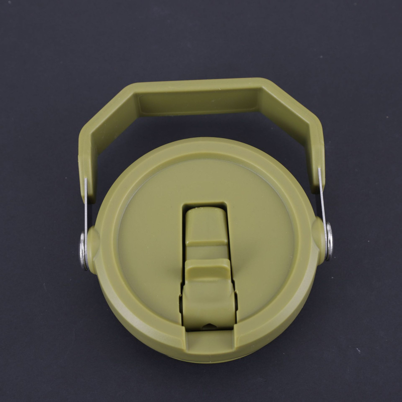 Capac pentru tumbler izolat 30oz/40oz, cu două guri de băut și mâner exterior