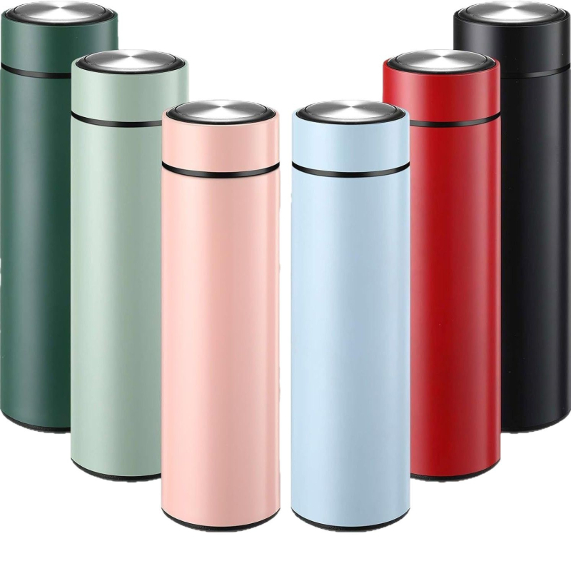 Cească termoizolantă personalizată de 500 ml pentru ceai, cu separare ceai-apă, portabilă, capacitate mare, control inteligent