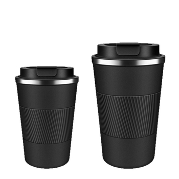 Cană termos din oțel inoxidabil cu capac, izolare termică, personalizabilă, pentru călătorii