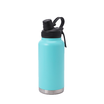 Nou termos din oțel inoxidabil 304, stil minimalist, capacitate mare, cu mâner, pentru băut direct, portabil pentru ciclism și sport