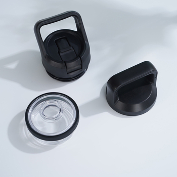 Termos de călătorie 1100 ml, cu mâner, capacitate mare, interior din oțel inoxidabil 304, exterior din 201, pentru outdoor, școală și utilizare în mașină