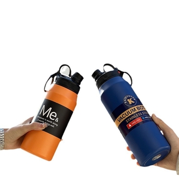 Termos din oțel inoxidabil 304, capacitate mare, pentru ciclism și fitness