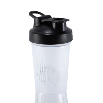 Cană de shake pentru proteine, 400 ml, cu mâner și scară de măsurare – recipient din plastic pentru fitness