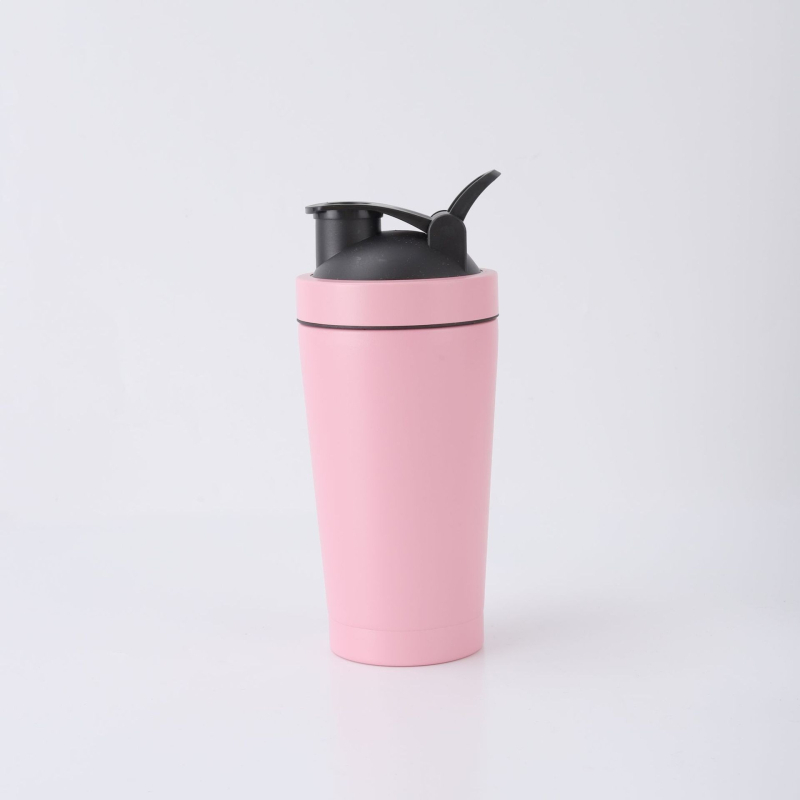 Shaker de proteine din oțel inoxidabil 304, cu izolare în vid, pentru fitness