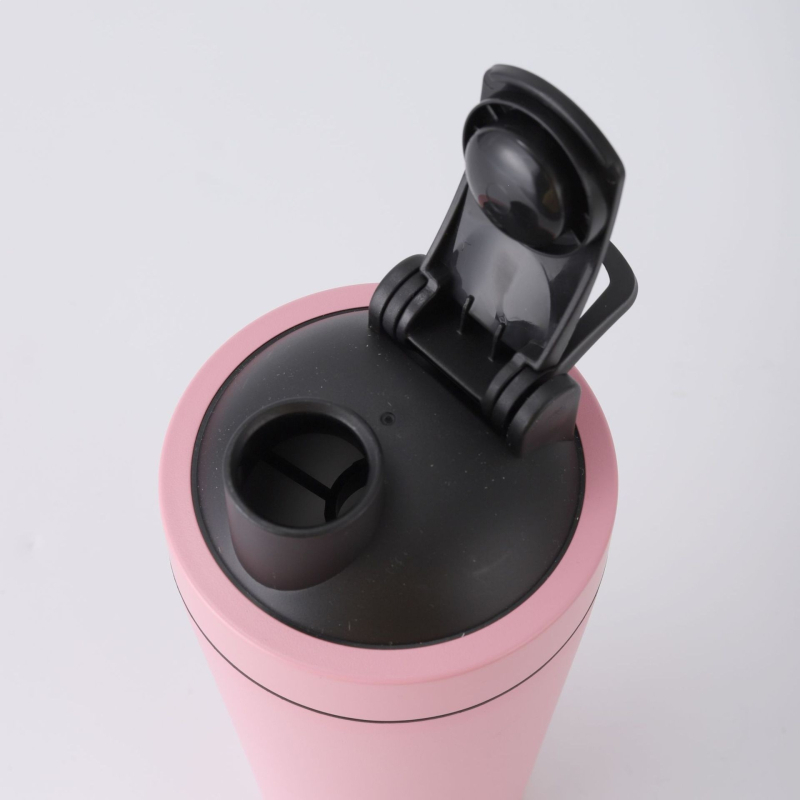 Shaker de proteine din oțel inoxidabil 304, cu izolare în vid, pentru fitness