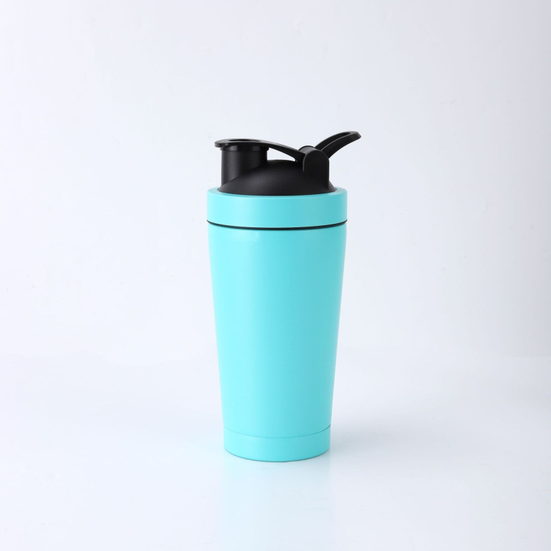 Shaker de proteine din oțel inoxidabil 304, cu izolare în vid, pentru fitness