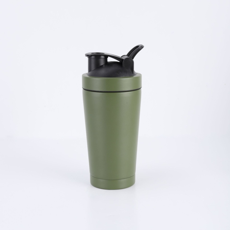 Shaker de proteine din oțel inoxidabil 304, cu izolare în vid, pentru fitness