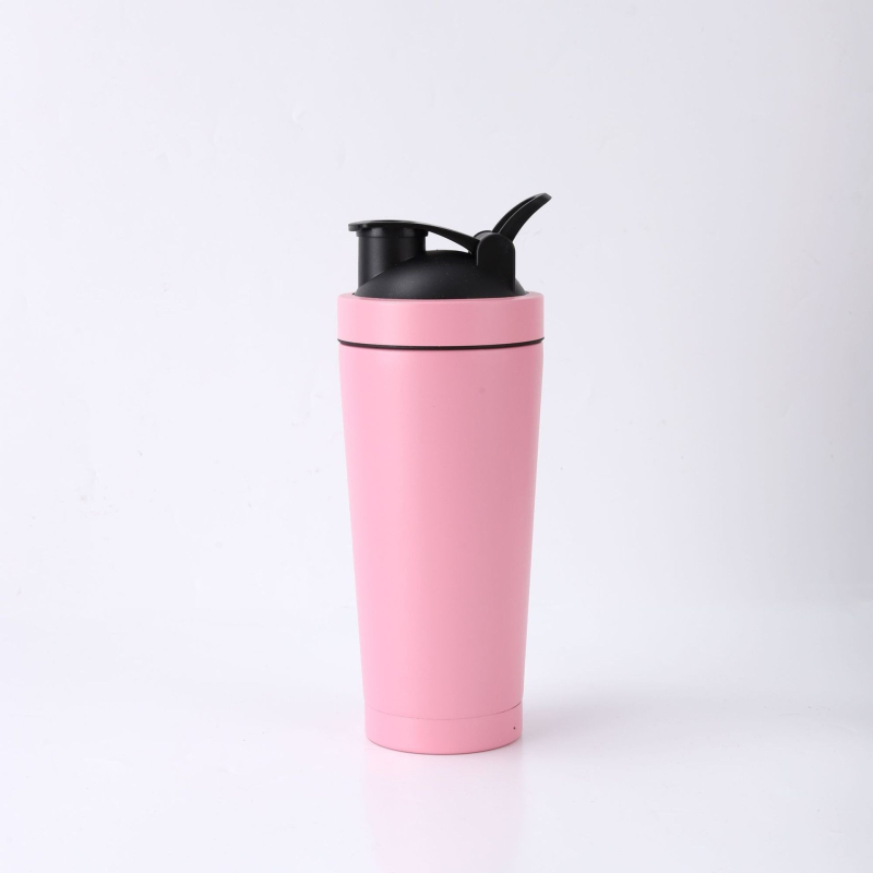 Shaker de proteine din oțel inoxidabil 304, cu izolare în vid, pentru fitness