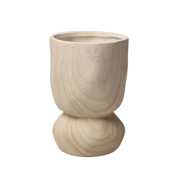 Ghiveci ceramic în stil nordic, textură de paie, pentru plante de interior (succulente, pothos, orhidee)