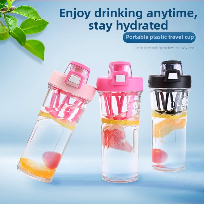 AS Shaker Cup – Bidon din plastic pentru sport și fitness, capacitate mare, pentru pudră de proteine