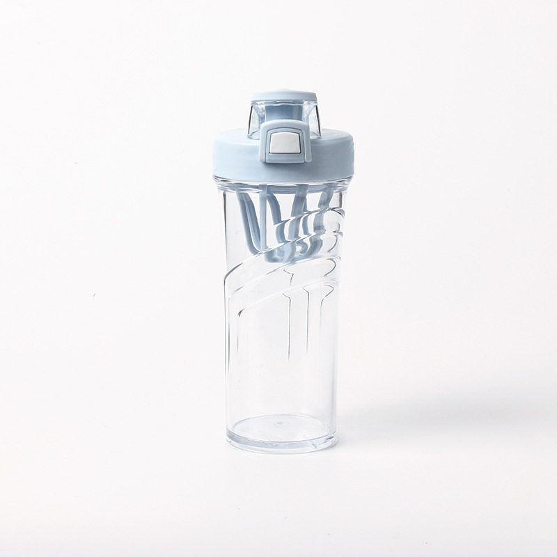 AS Shaker Cup – Bidon din plastic pentru sport și fitness, capacitate mare, pentru pudră de proteine