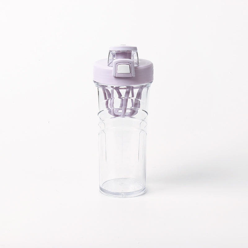 AS Shaker Cup – Bidon din plastic pentru sport și fitness, capacitate mare, pentru pudră de proteine