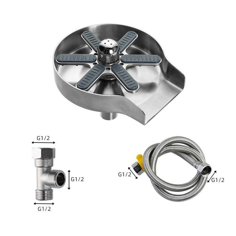 Accesoriu Opola pentru sticlă, oțel inoxidabil 304, stil modern minimalist