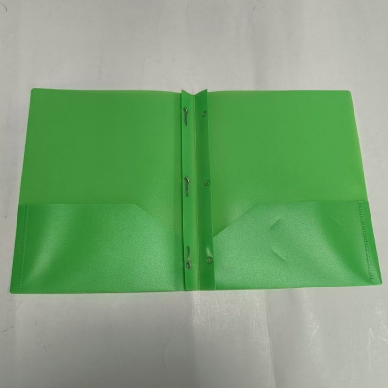 Mapă A4 din PP cu clip Tadpole, buzunar dublu, 30 μm, pentru studiu și birou, personalizabil
