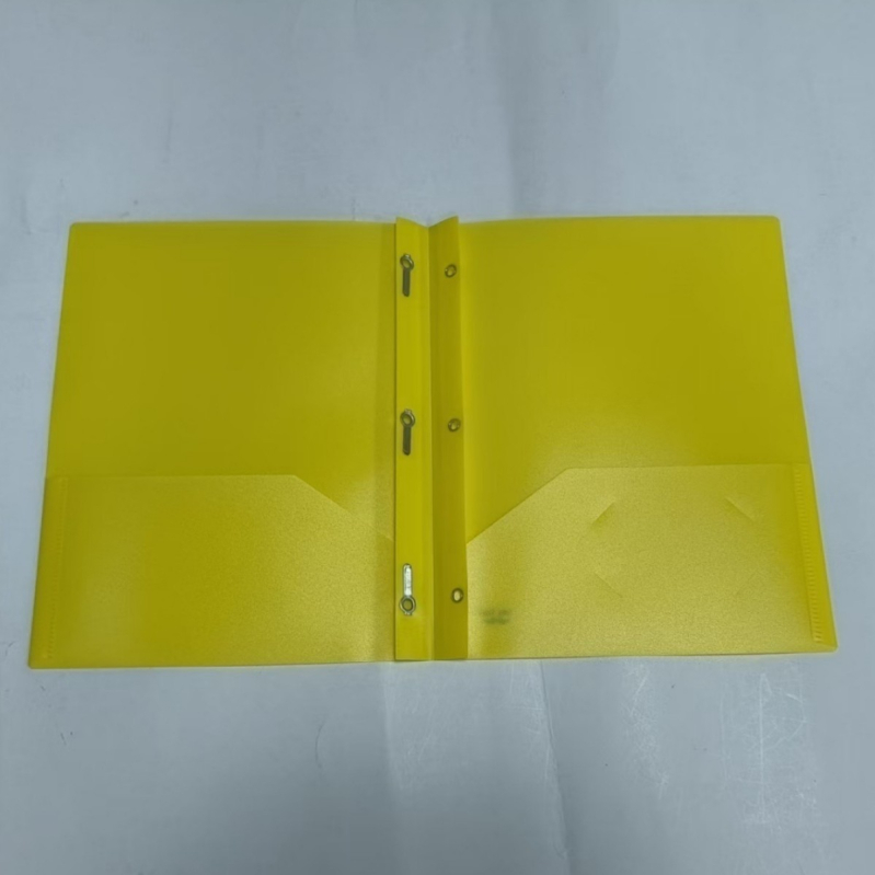 Mapă A4 din PP cu clip Tadpole, buzunar dublu, 30 μm, pentru studiu și birou, personalizabil