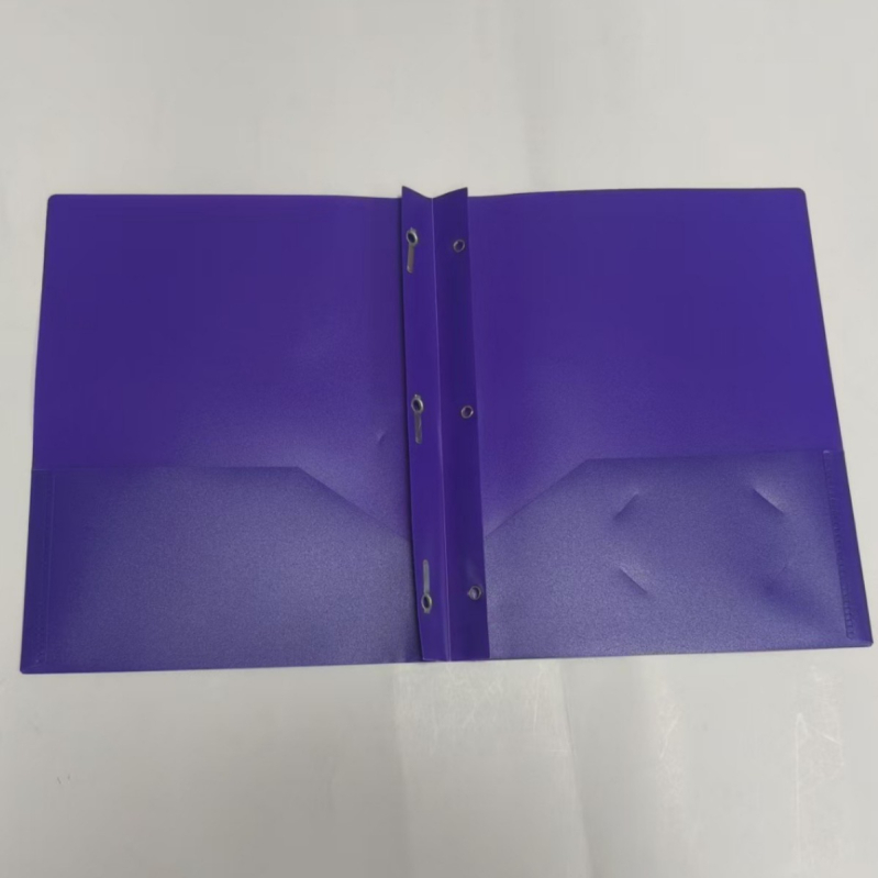 Mapă A4 din PP cu clip Tadpole, buzunar dublu, 30 μm, pentru studiu și birou, personalizabil
