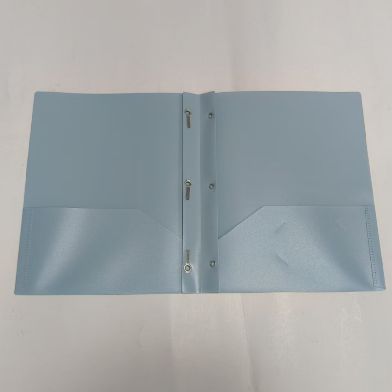 Mapă A4 din PP cu clip Tadpole, buzunar dublu, 30 μm, pentru studiu și birou, personalizabil