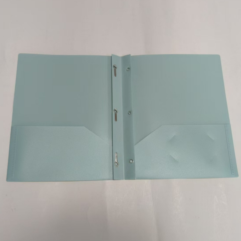 Mapă A4 din PP cu clip Tadpole, buzunar dublu, 30 μm, pentru studiu și birou, personalizabil