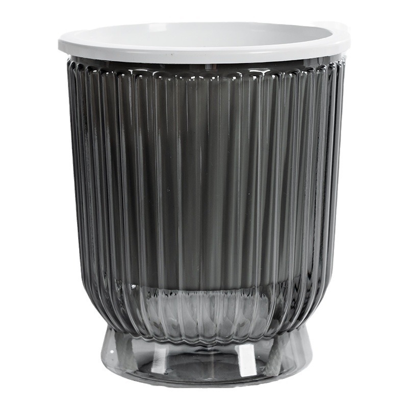Ghiveci de flori din plastic, auto-udare, transparent, mare, pentru birou sau living, hidroponic din rășină, pentru pothos și copacul norocului