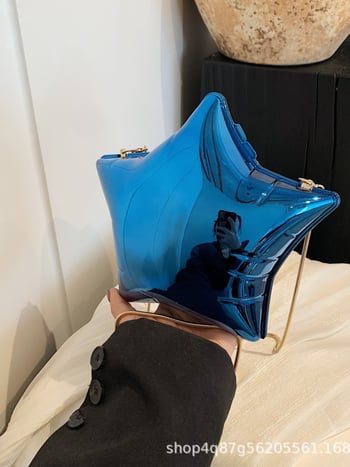 Ženska torbica u obliku zvjezdane kutije, mini novčanik za kovance i ključeve, moderna lančana torba, večernja torba, crossbody preko ramena