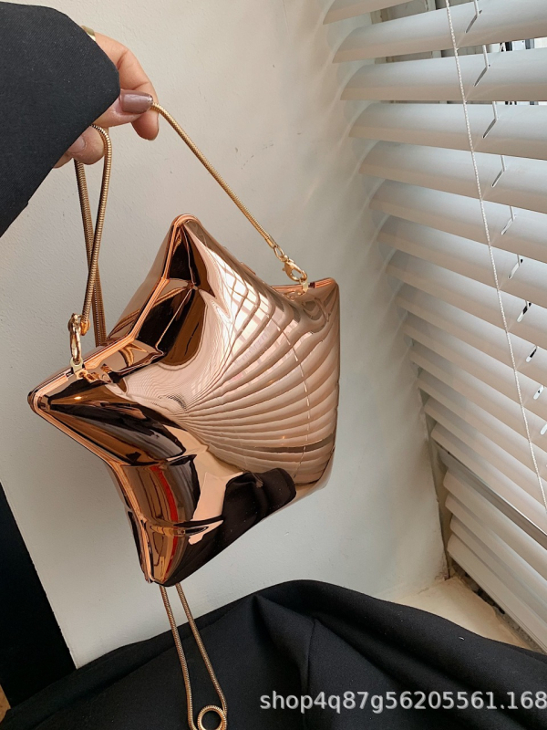 Ženska torbica u obliku zvjezdane kutije, mini novčanik za kovance i ključeve, moderna lančana torba, večernja torba, crossbody preko ramena