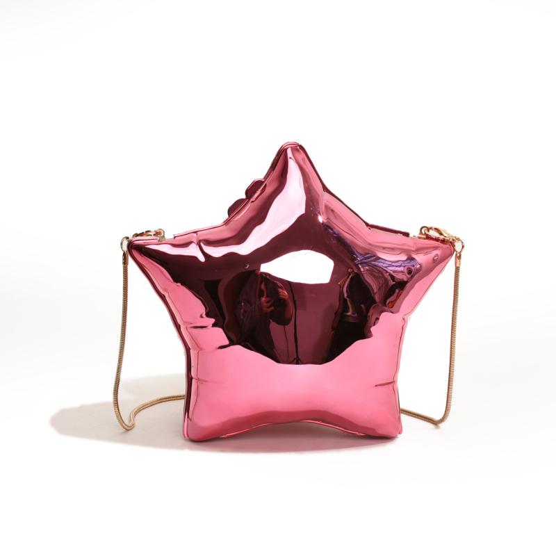 Ženska torbica u obliku zvjezdane kutije, mini novčanik za kovance i ključeve, moderna lančana torba, večernja torba, crossbody preko ramena