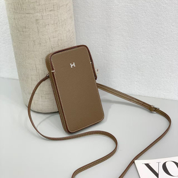 Ženska crossbody torbica od prve sloje kože, džep za telefon, 2025 novi model, mala višenamjenska kožna torbica
