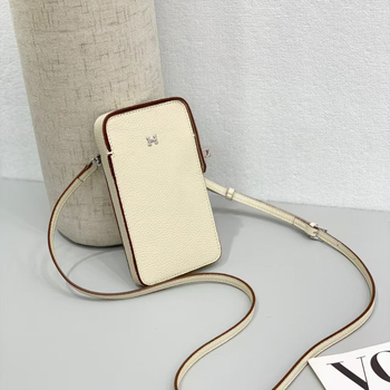 Ženska crossbody torbica od prve sloje kože, džep za telefon, 2025 novi model, mala višenamjenska kožna torbica