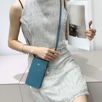 Ženska crossbody torbica od prve sloje kože, džep za telefon, 2025 novi model, mala višenamjenska kožna torbica