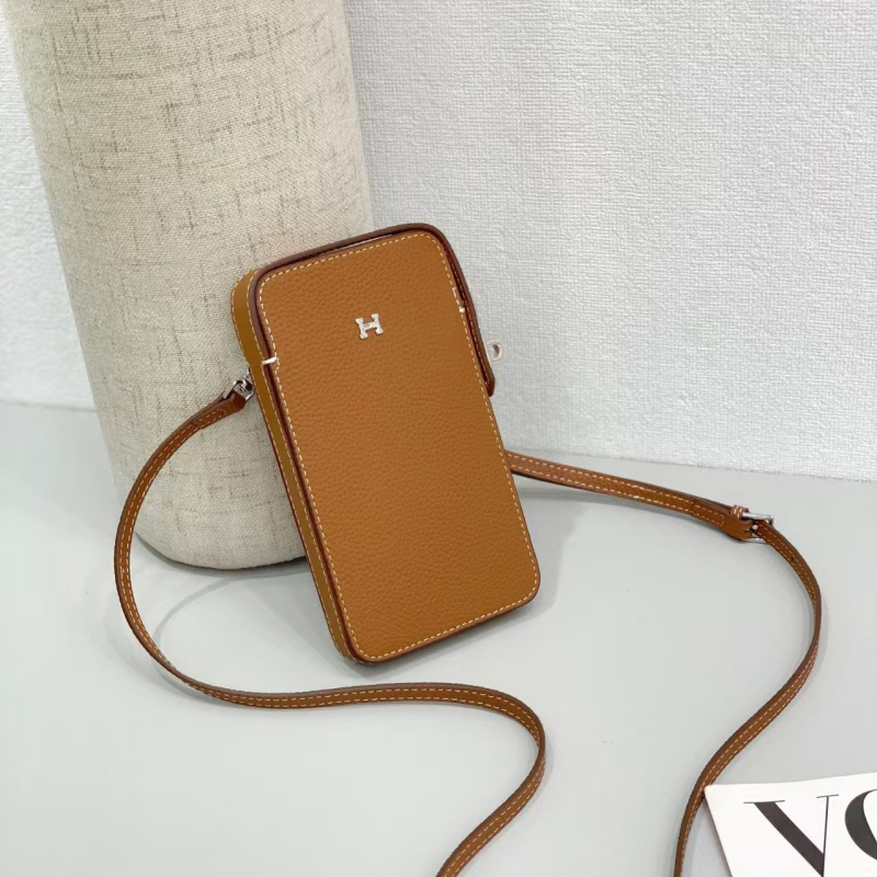 Ženska crossbody torbica od prve sloje kože, džep za telefon, 2025 novi model, mala višenamjenska kožna torbica