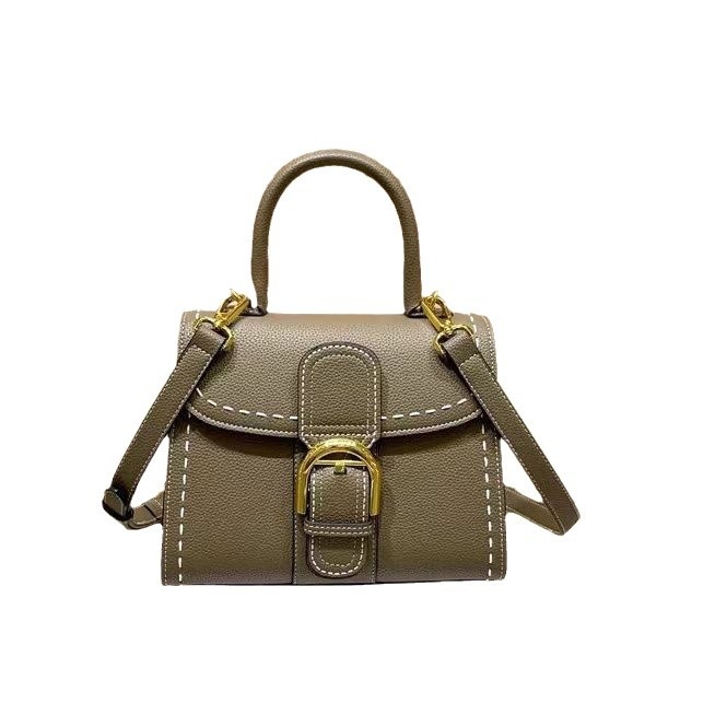 Ženska torbica 2025 — kožna crossbody torba sa sedlastim oblikom, kopčom u obliku potkove, vintage Kelly torba od prave kože