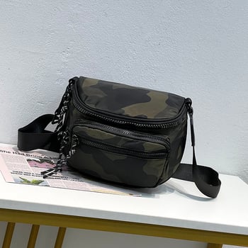 Unisex torba preko ramena, vodootporna najlonska torba, minimalistički dizajn za svakodnevnu upotrebu