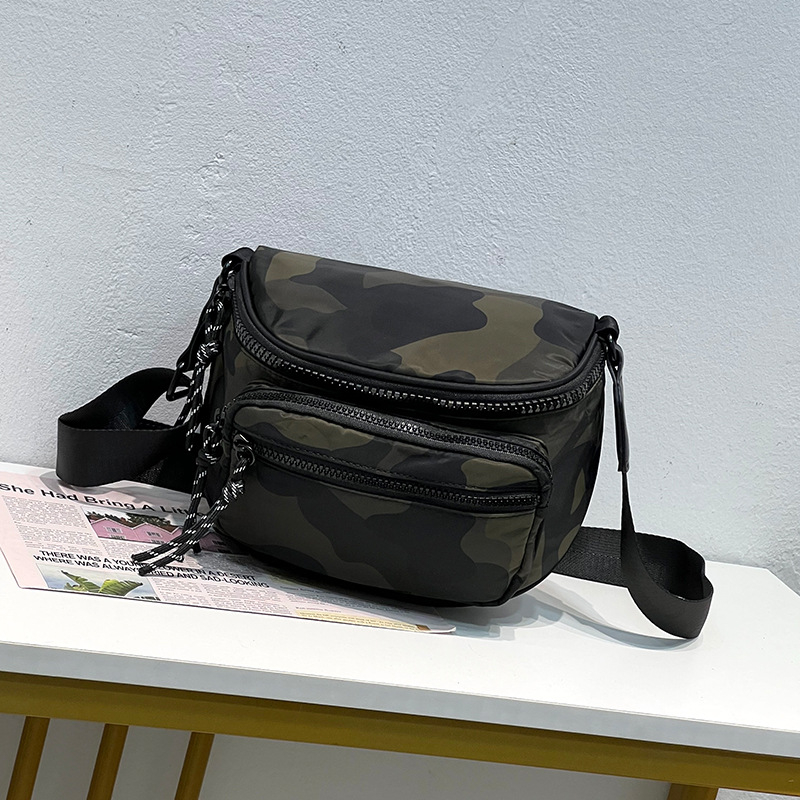 Unisex torba preko ramena, vodootporna najlonska torba, minimalistički dizajn za svakodnevnu upotrebu