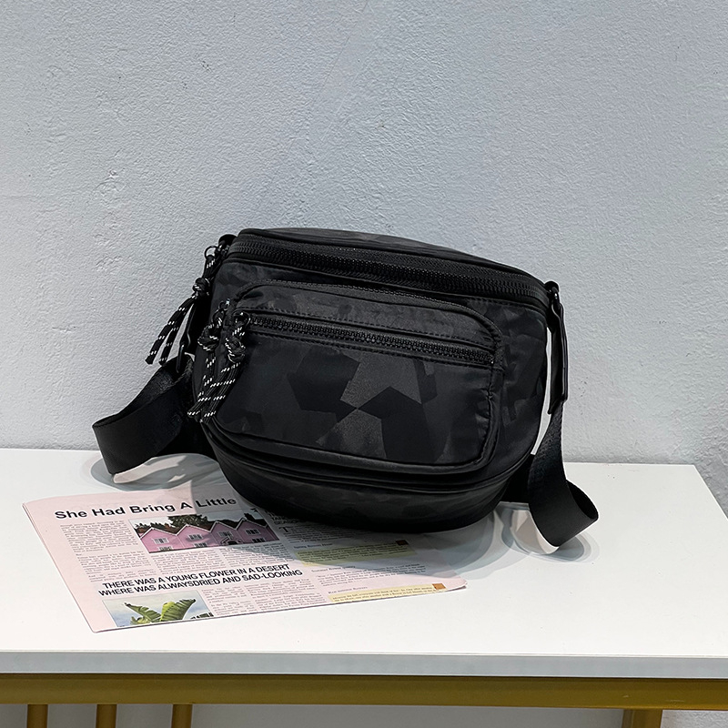 Unisex torba preko ramena, vodootporna najlonska torba, minimalistički dizajn za svakodnevnu upotrebu