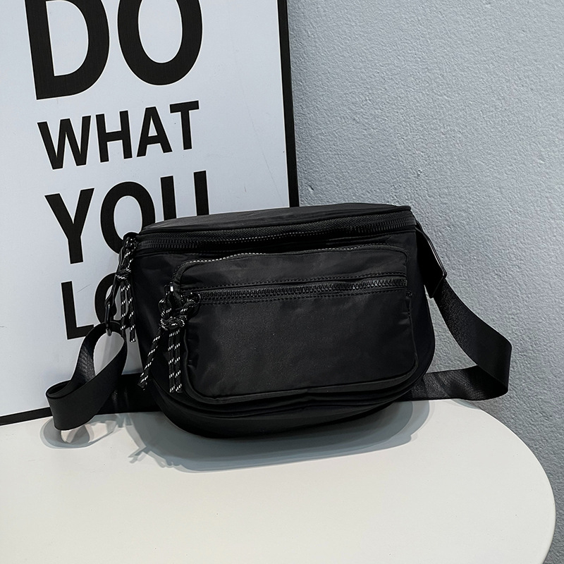 Unisex torba preko ramena, vodootporna najlonska torba, minimalistički dizajn za svakodnevnu upotrebu