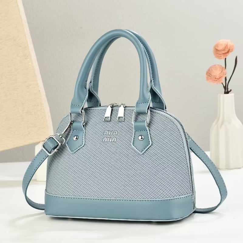 Ženska torba u korejskom stilu, dizajn školjke, velika zapremina, crossbody sedlov torba, PU materijal