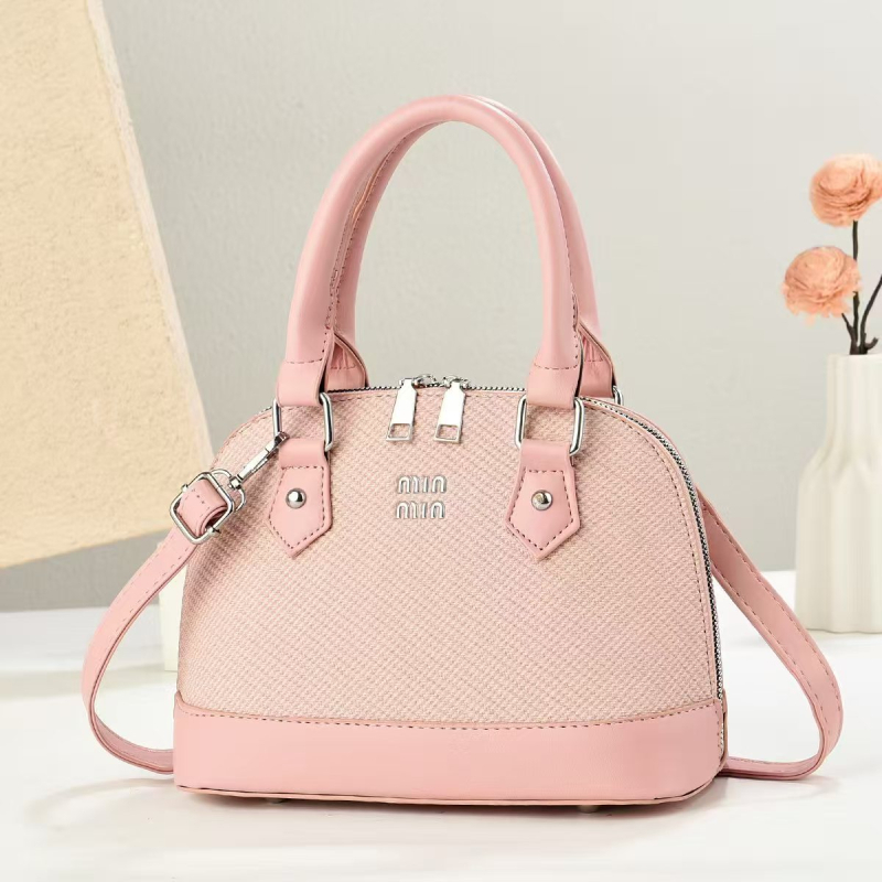 Ženska torba u korejskom stilu, dizajn školjke, velika zapremina, crossbody sedlov torba, PU materijal