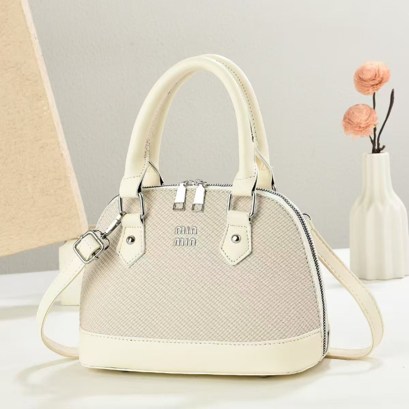 Ženska torba u korejskom stilu, dizajn školjke, velika zapremina, crossbody sedlov torba, PU materijal