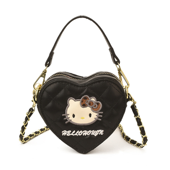 Korejski inspirirana mini torbica s mačjim motivom, džep za ruž, elegantna ramena i crossbody torba