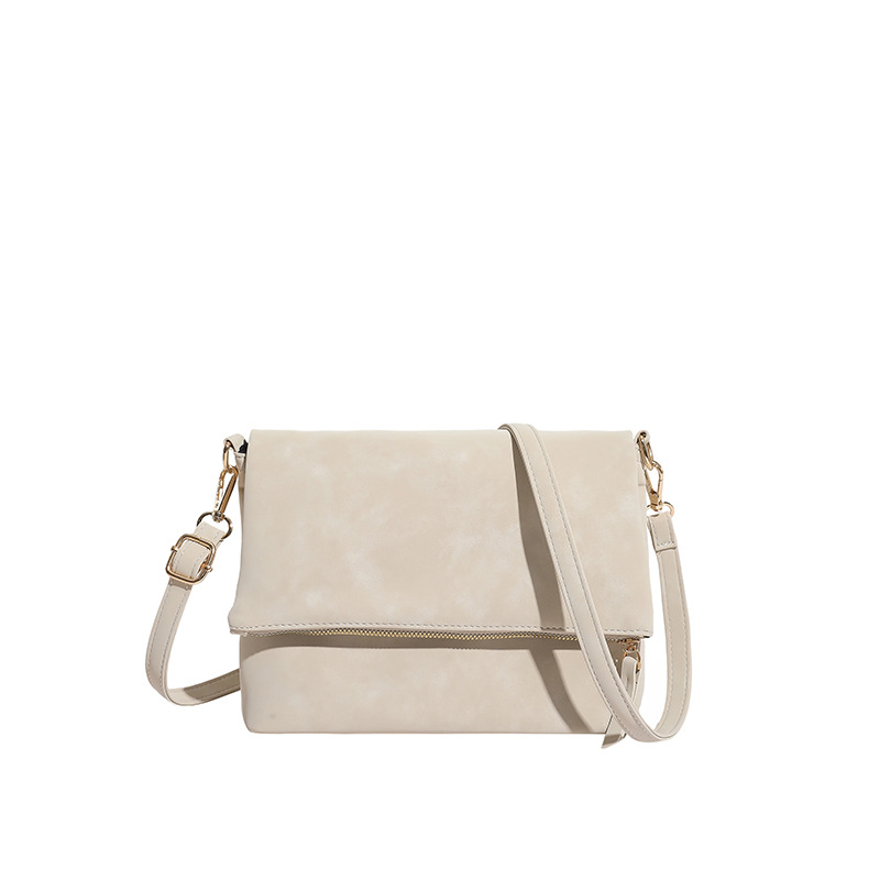 Ženska kožna crossbody torbica s preklopnim poklopom u obliku koverti, sedlani dizajn, srednja veličina, velika kapaciteta, vrhunski izgled