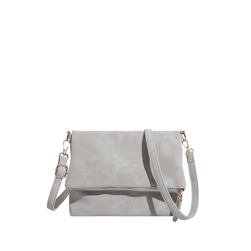 Ženska kožna crossbody torbica s preklopnim poklopom u obliku koverti, sedlani dizajn, srednja veličina, velika kapaciteta, vrhunski izgled