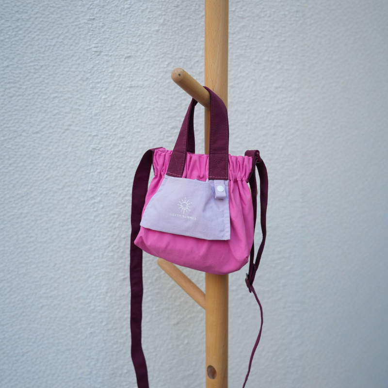 Nova mini torba u korejskom stilu s kontrastnim bojama, svježa i slatka, pretinac za ruž, ključe i novčiće, svestrana crossbody torba