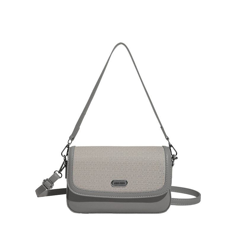 Ženska torba u korejskom stilu za ispod pazuha, baguette torba preko ramena, crossbody, mala kvadratna torba