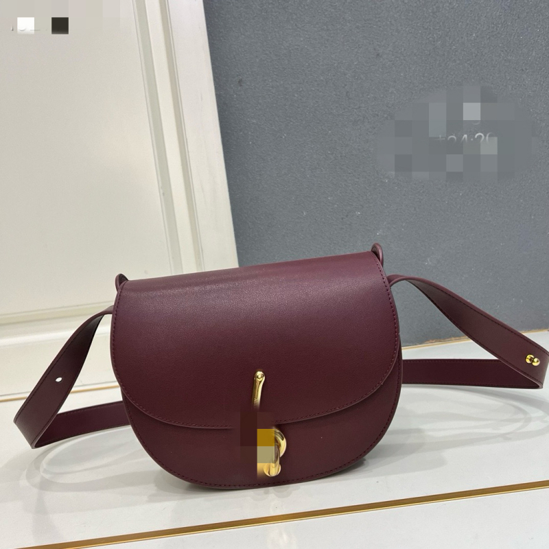 Ženska torba od prave kože s preklopom u obliku sedla, proljeće 2026, mala crossbody za žene
