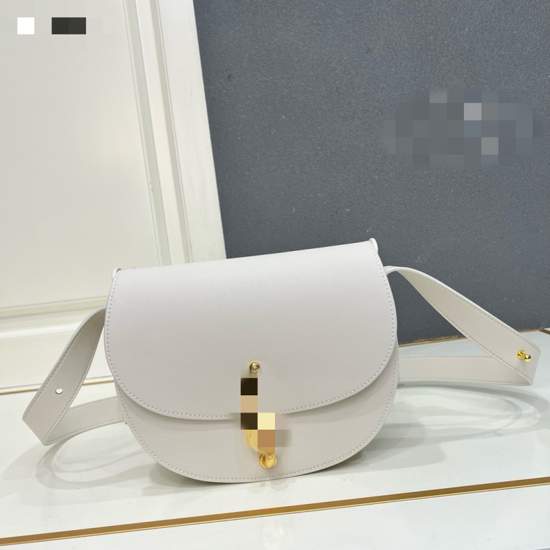 Ženska torba od prave kože s preklopom u obliku sedla, proljeće 2026, mala crossbody za žene