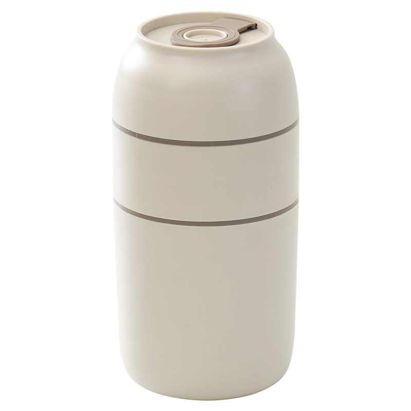 304 čelična izolirana kutija za ručak s čašom za juhu, prijenosna, 800–1000 ml, mikrovalna kompatibilna