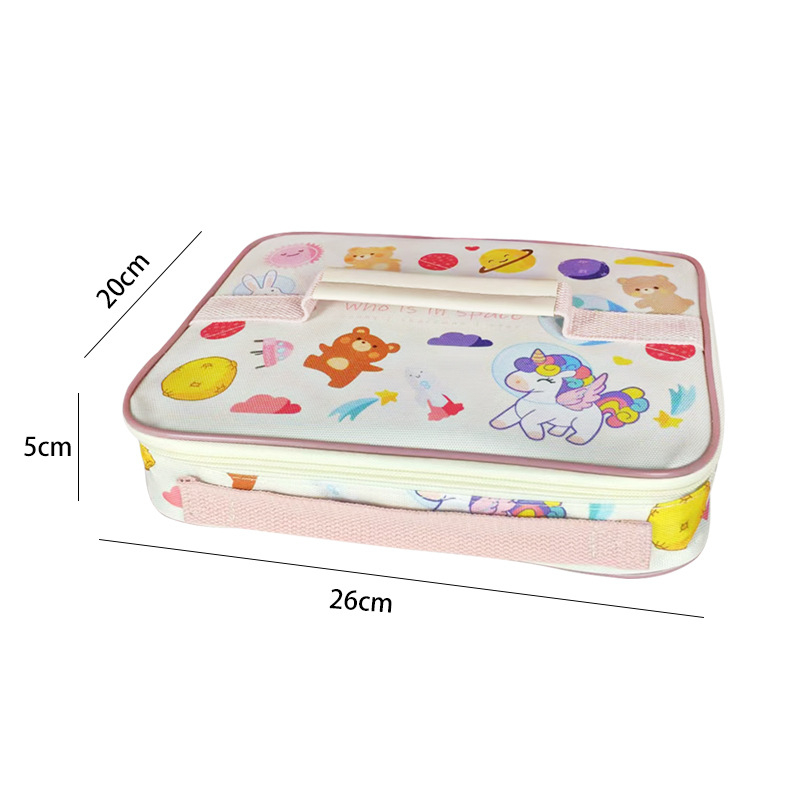 Star Orange Bento kutija za ručak s pet odjeljaka, PP plastika, kvadratnog oblika, mikrovalna sigurnost, 1–2 l, modern stil, za studente