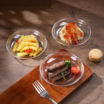 Meiliya Farfurie de unică folosință pentru uz casnic, veselă de masă, standard alimentar pentru aviație, mic vas pentru banchete și prăjituri, în vrac