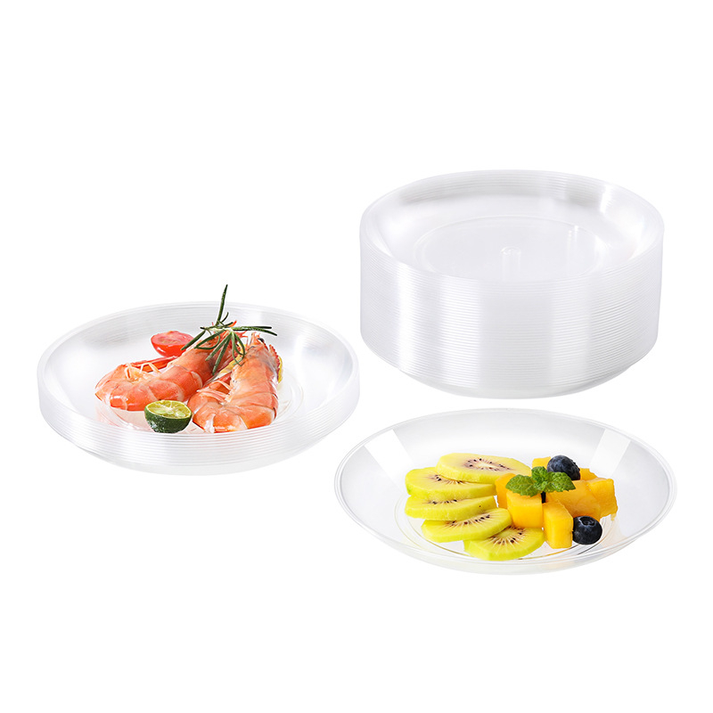 Meiliya Farfurie de unică folosință pentru uz casnic, veselă de masă, standard alimentar pentru aviație, mic vas pentru banchete și prăjituri, în vrac