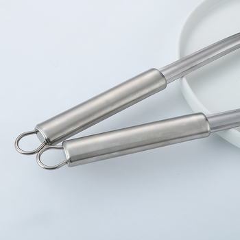 Set de spatule din oțel inoxidabil 430 – spatule pentru prăjit, lingură, strecurător mare, mâner gros, set complet